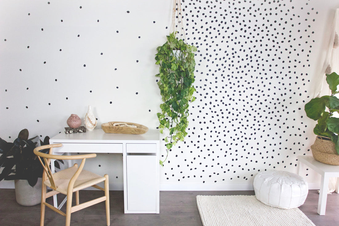 One Decal Two Ways — Lots of Dots