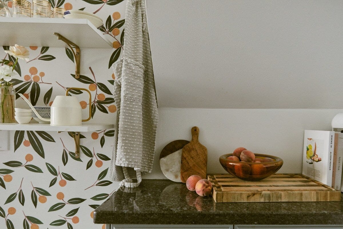 Inexpensive Kitchen Remodel Ideas Using Removable Wall Decals