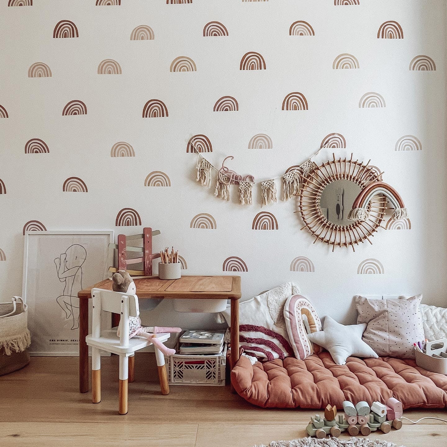 How to Decorate with Rainbow Wall Décor Without Overwhelming Your Space