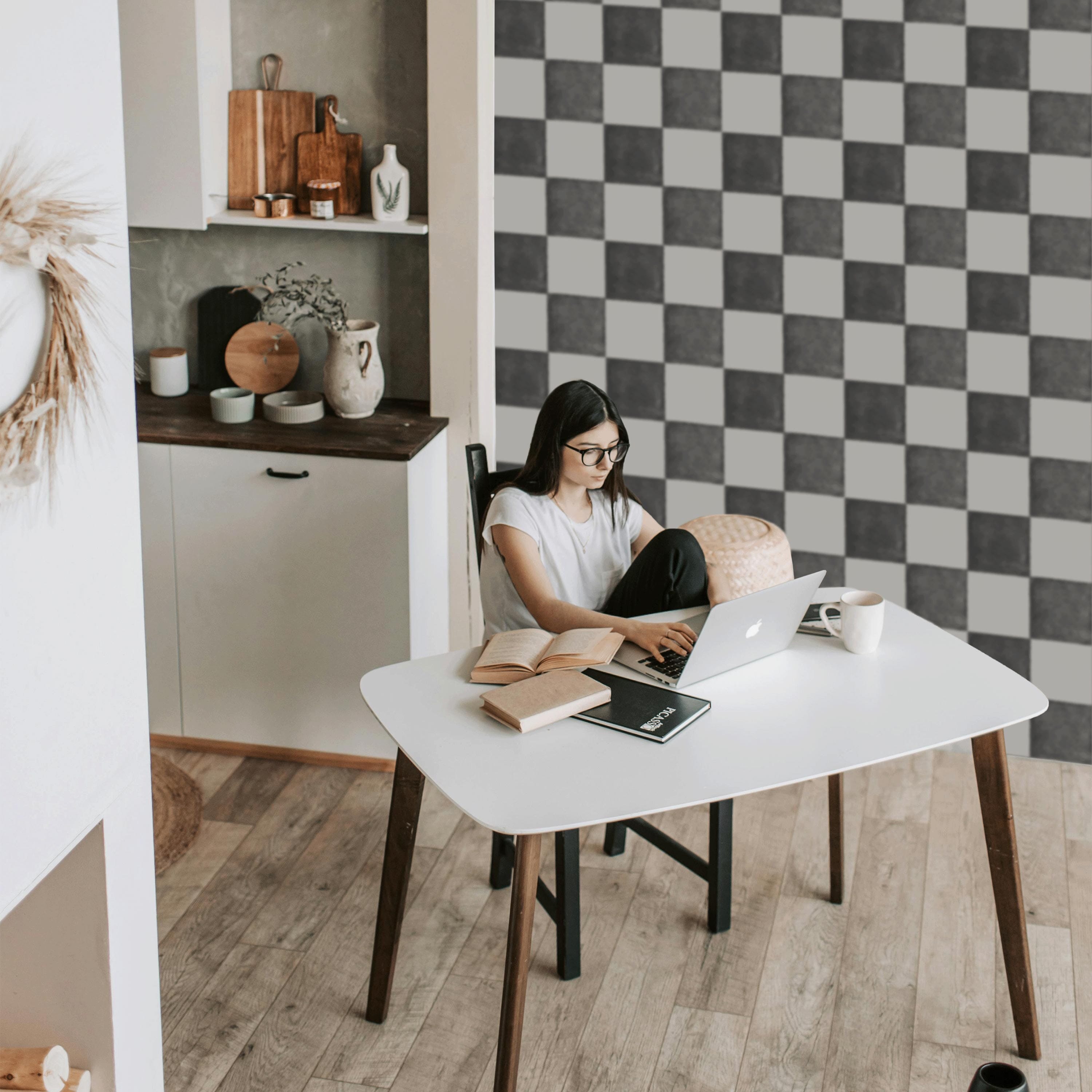 Stunning Textured Wall Decals For Renters image