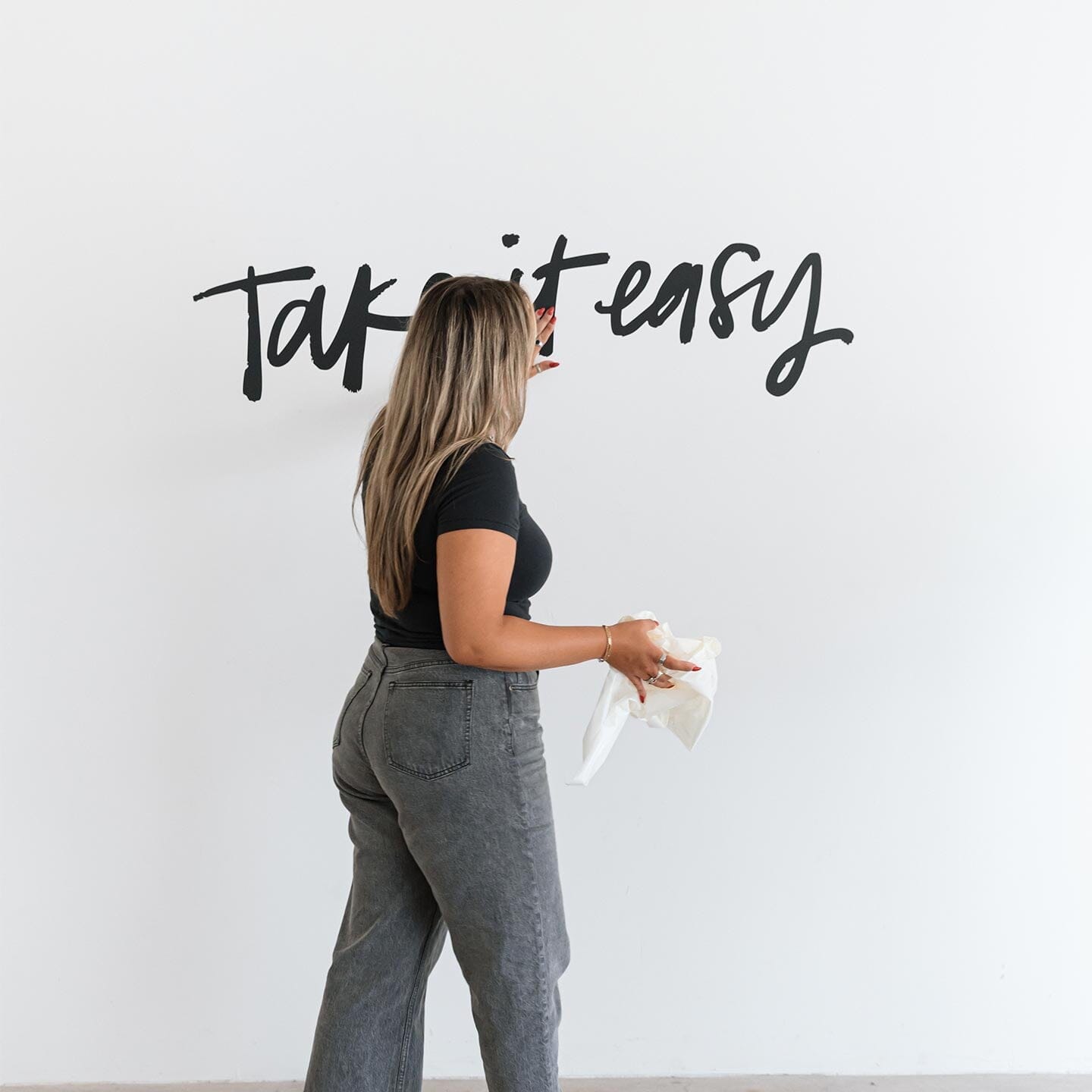 Take It Easy Wall Decal