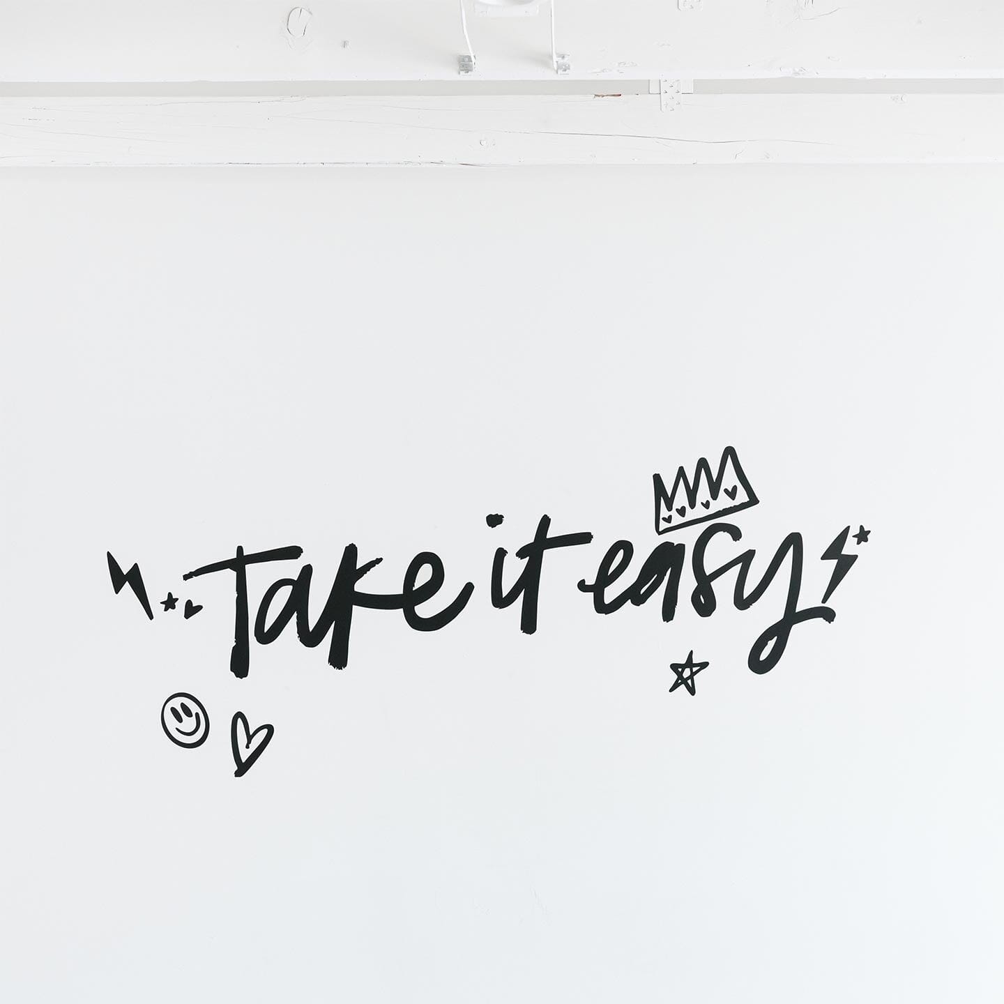 Take It Easy Wall Decal