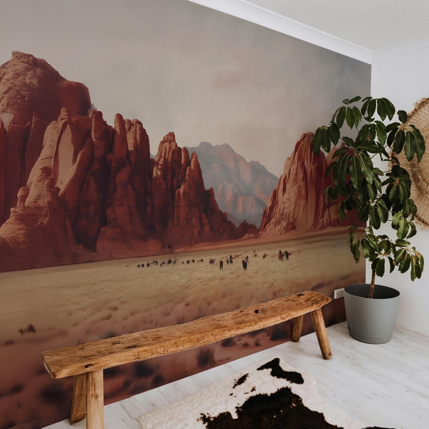 Desert Landscape Wall Mural