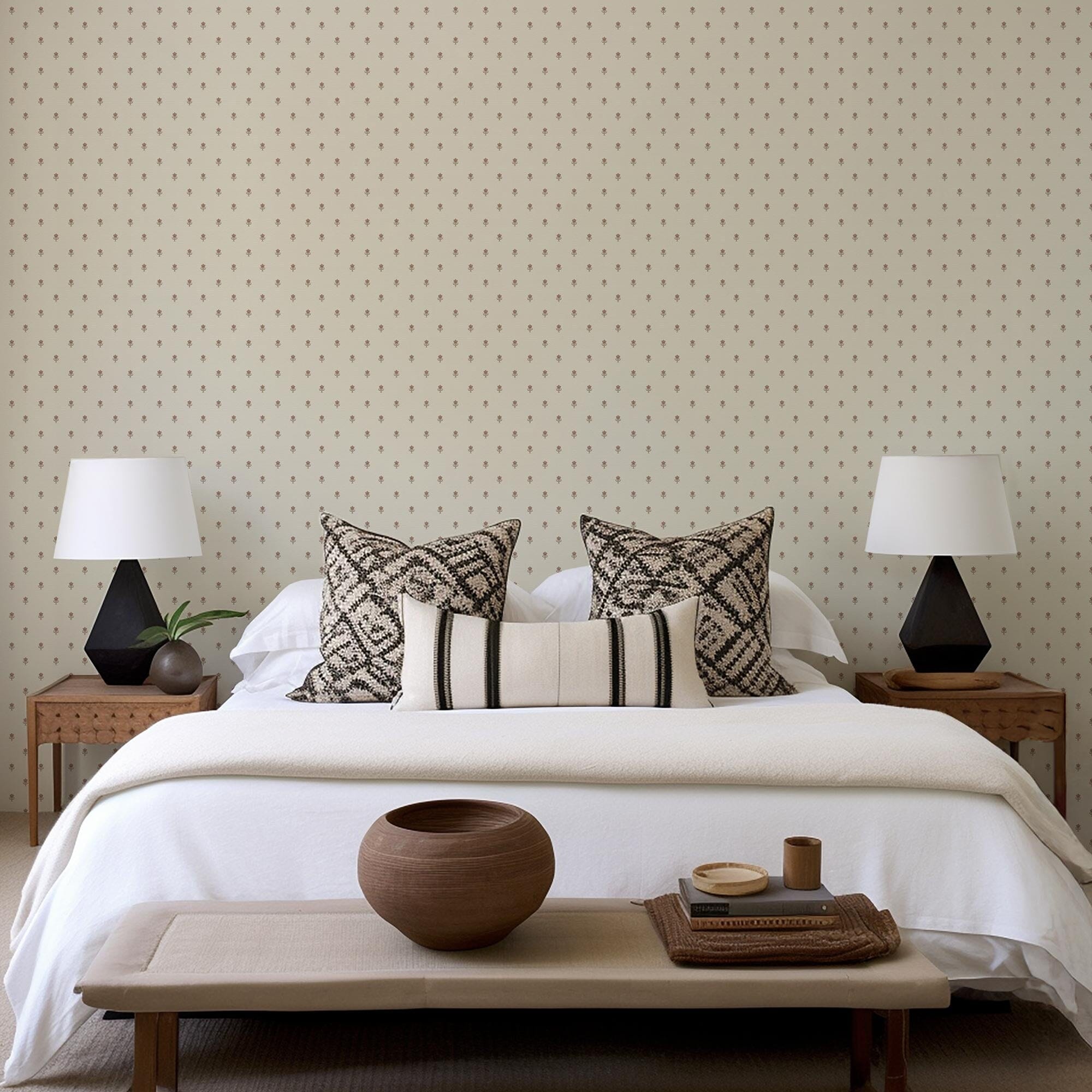 Organic Mini Bloom Wallpaper