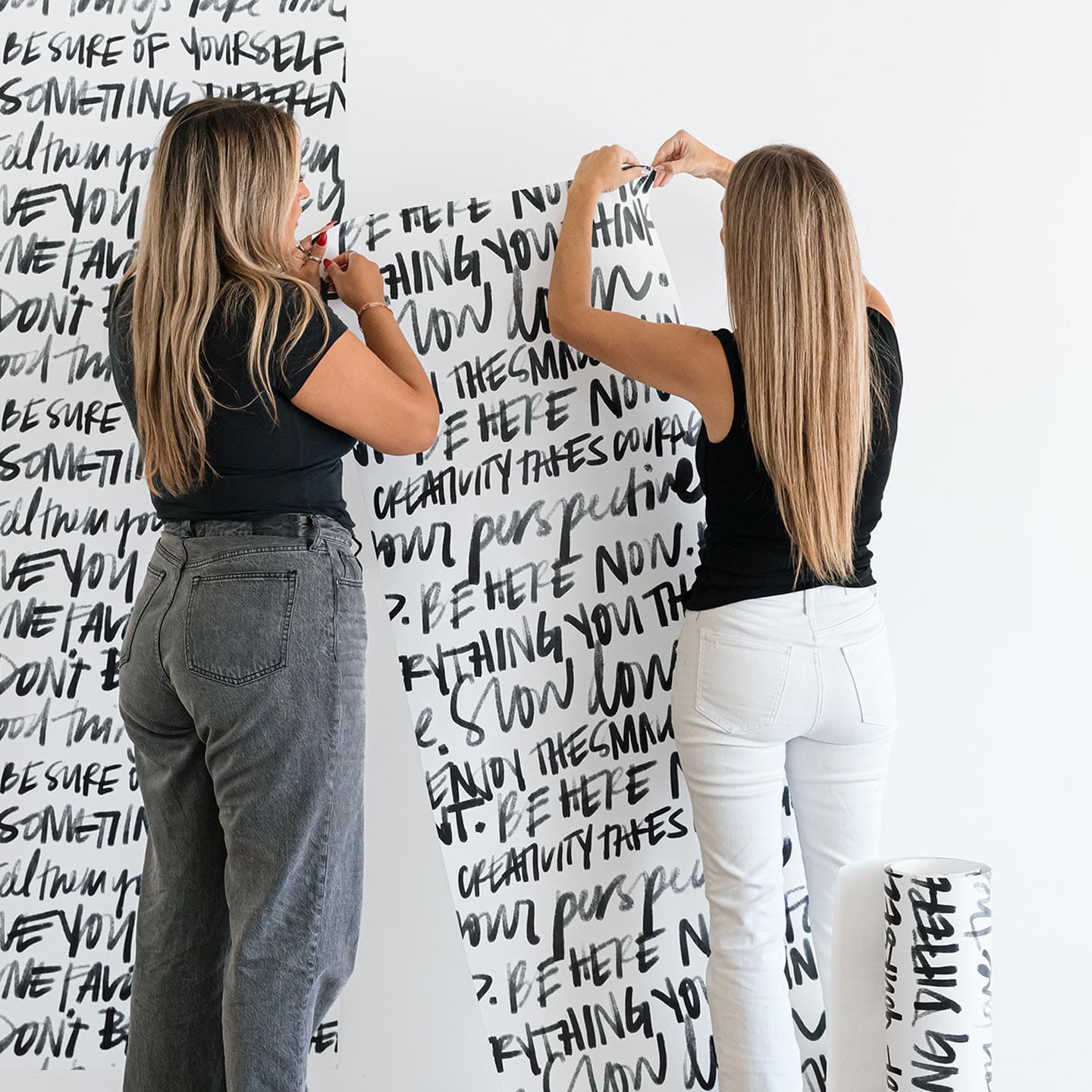 Written Word Wall Mural