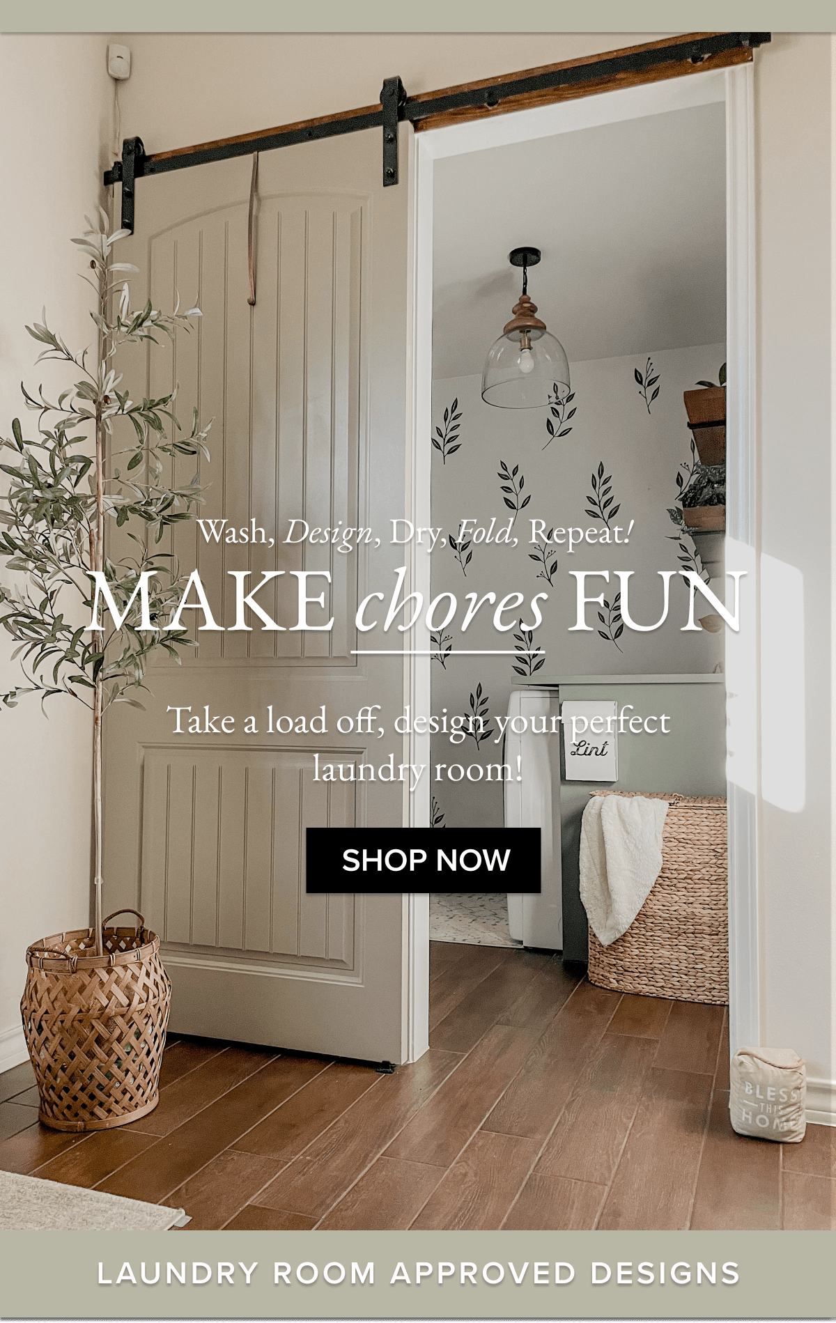 Shop Our Dream Laundry Room Today!