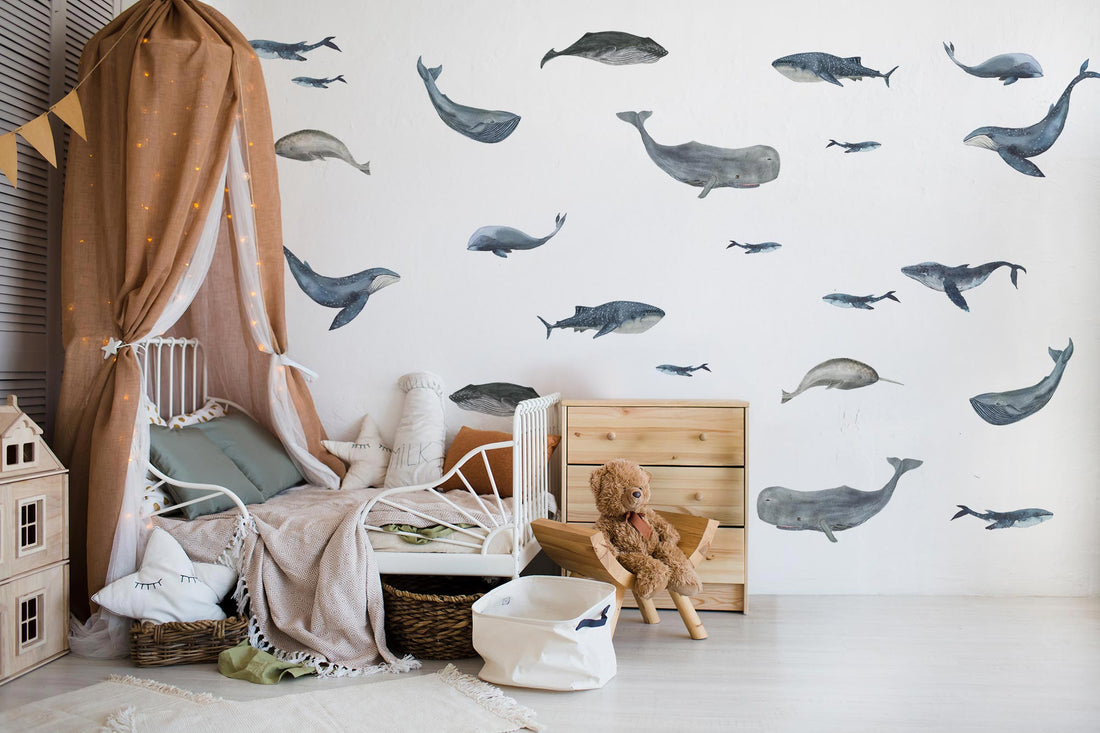 Ocean Wall Decals: Under the Sea Nursery & Kids' Room Ideas