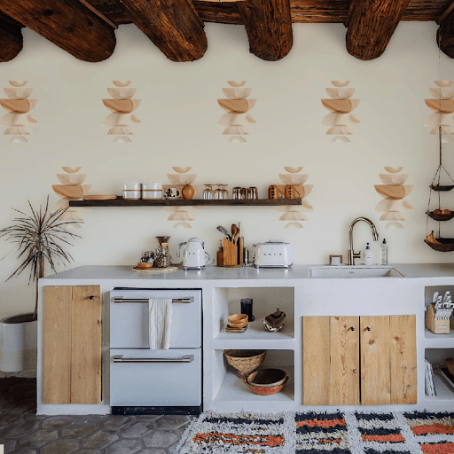 10 Gorgeous Kitchen Wallpaper & Wall Decor Ideas