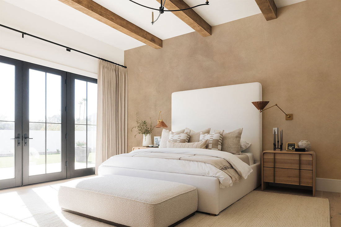5 Minimalist Wallpaper Ideas + How to Install Peel and Stick Wallpaper