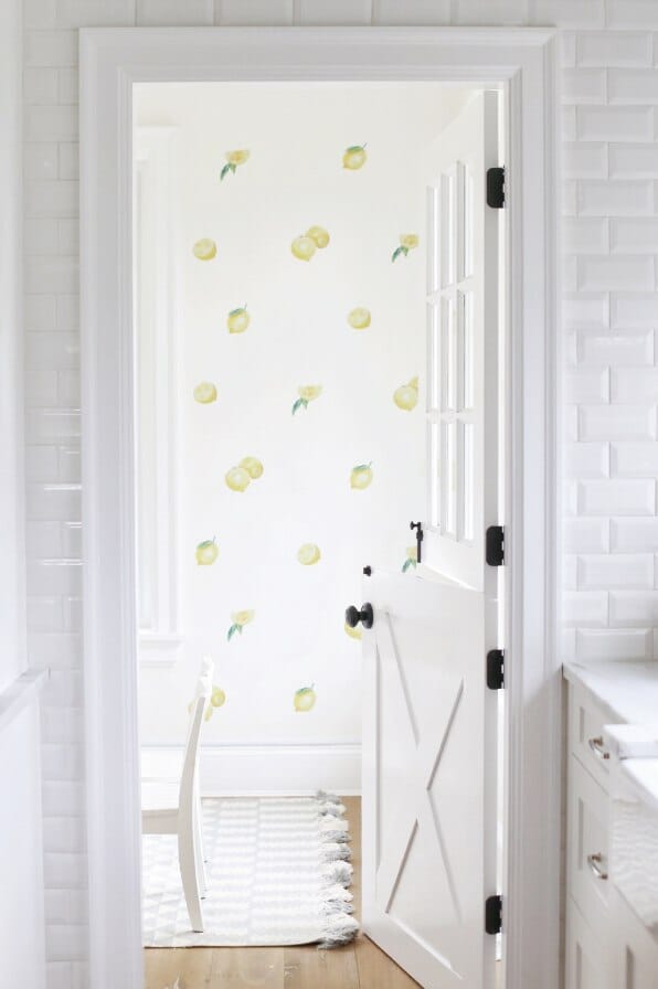 Lemon Decals Featured on Style At Home