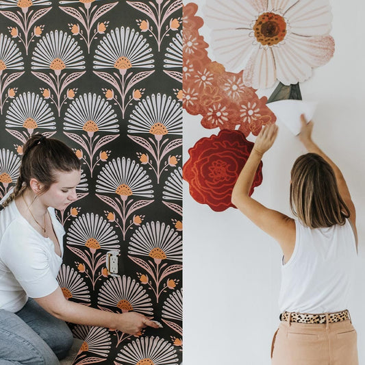 Wallpaper vs. Wall Decals: Finding Your Perfect Home Design Solution