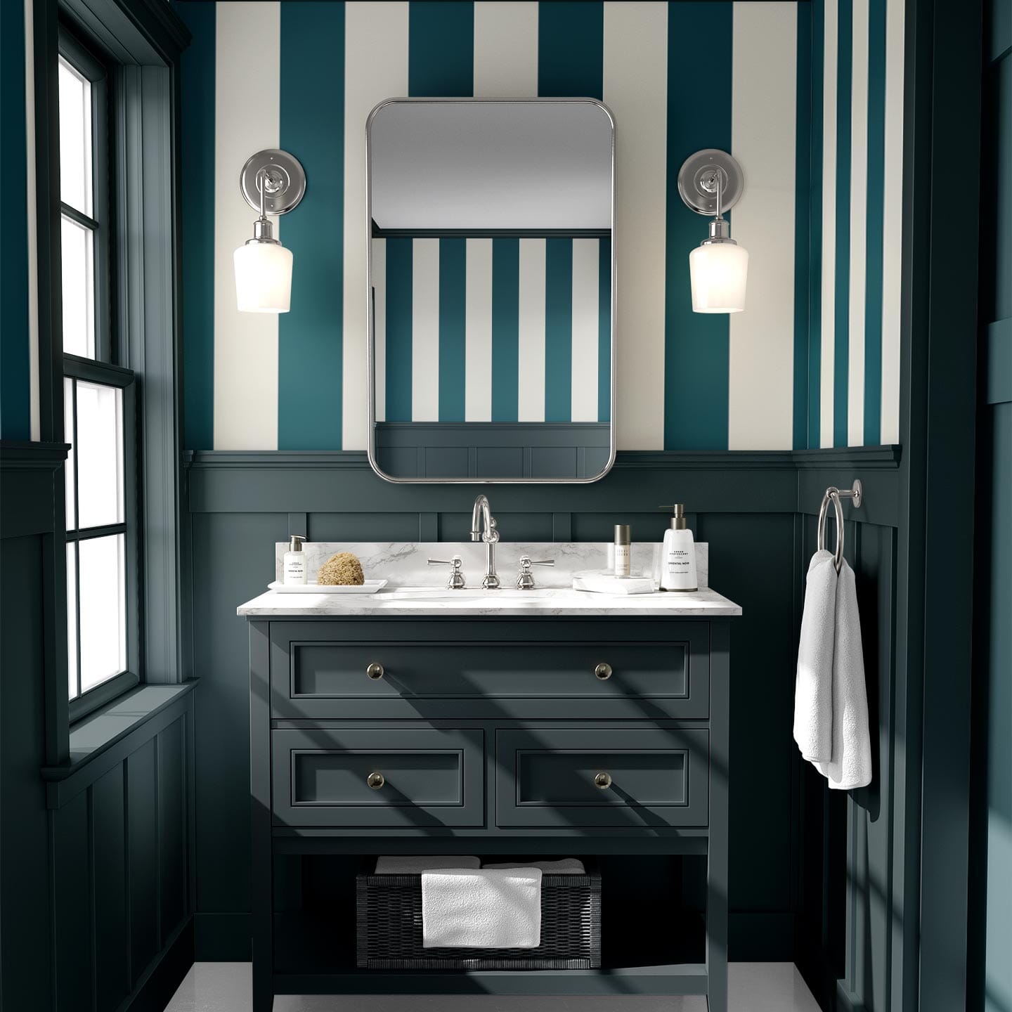 Large Stripe Wallpaper