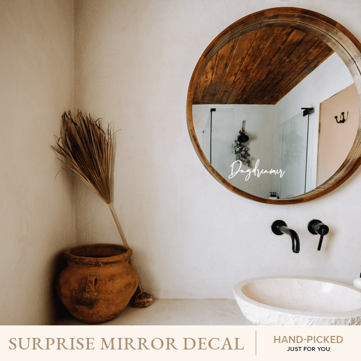 Surprise Mirror Decal Listing