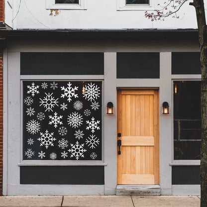 Snowflake Window Decals