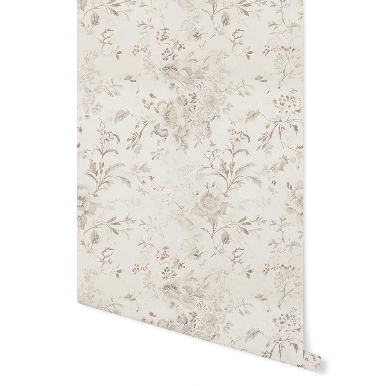 Antique Floral Wallpaper