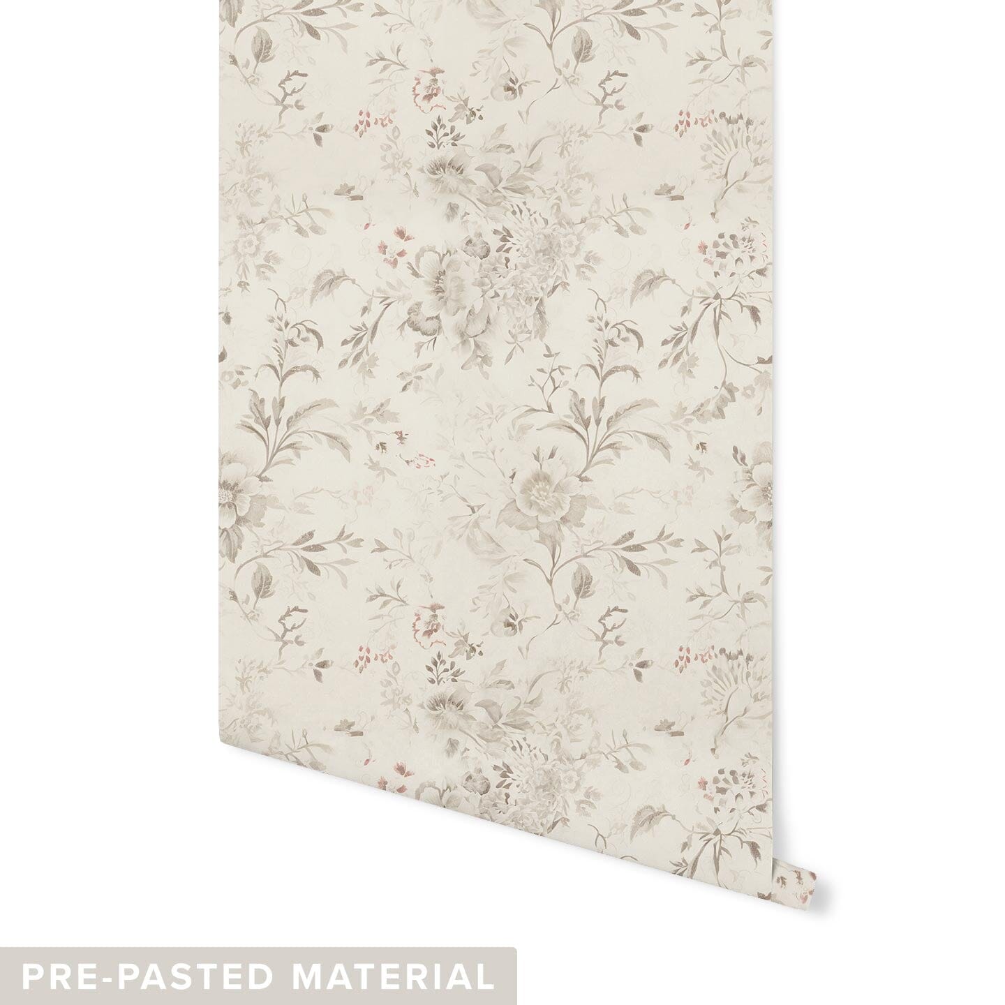 Antique Floral Wallpaper