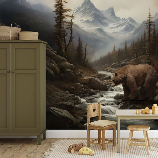 Bear Wall Mural