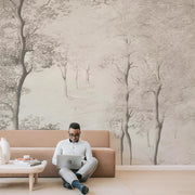 Birch Tree Wall Mural