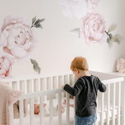 Blushing Peonies Wall Decals