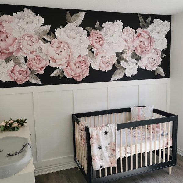 Blushing Peonies Wall Decals