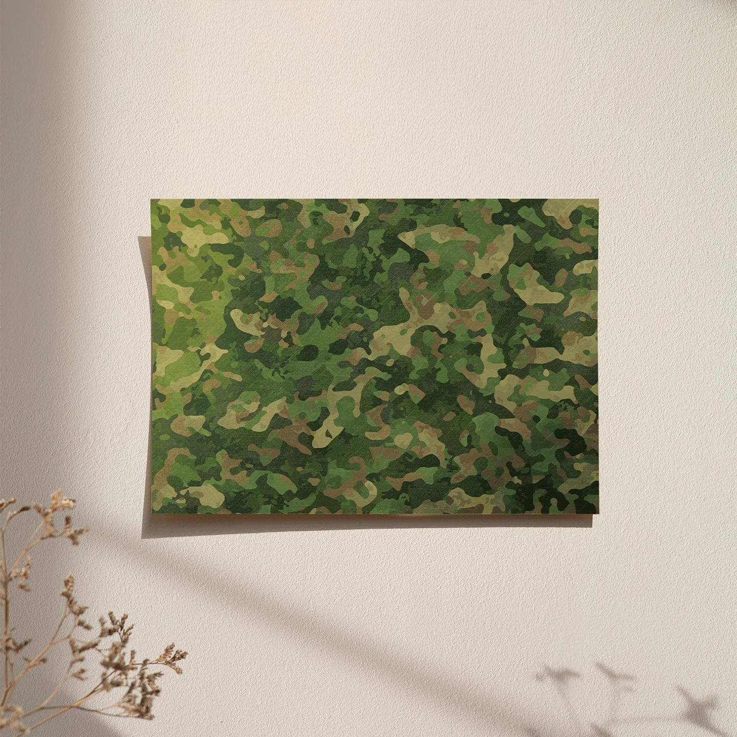 Camouflage Wall Mural