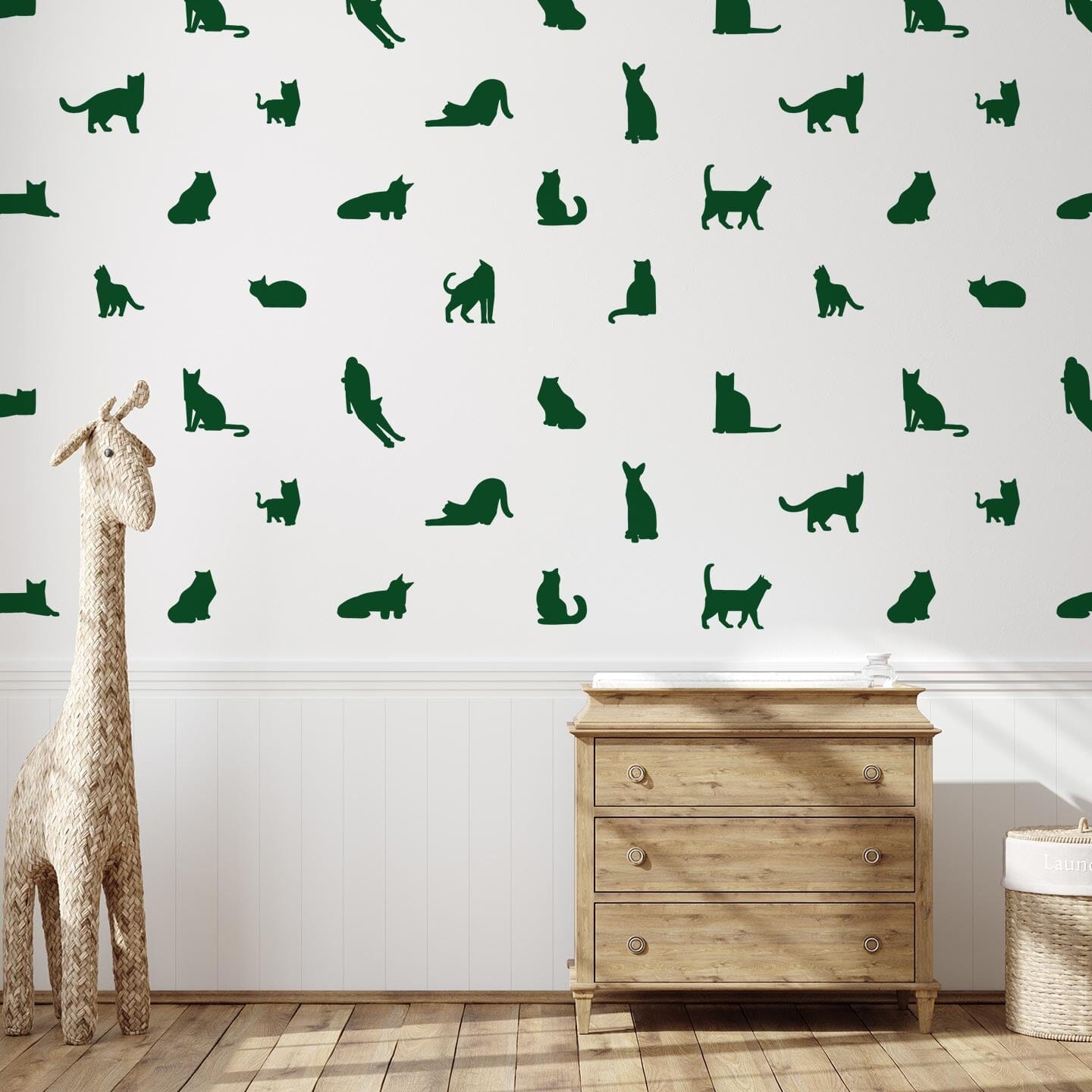 Cat Silhouette Wall Decals