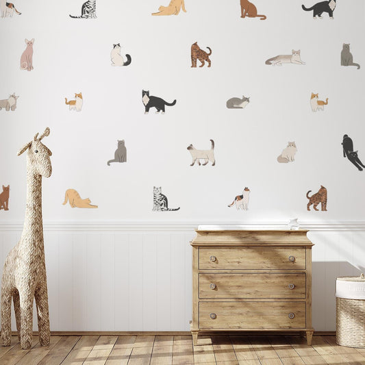 Kitty Cat Wall Decals