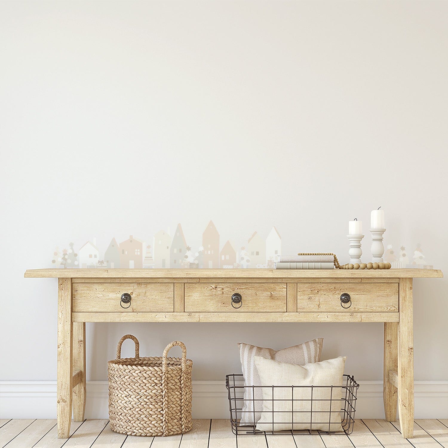 Christmas Village Wall Decals Urbanwalls