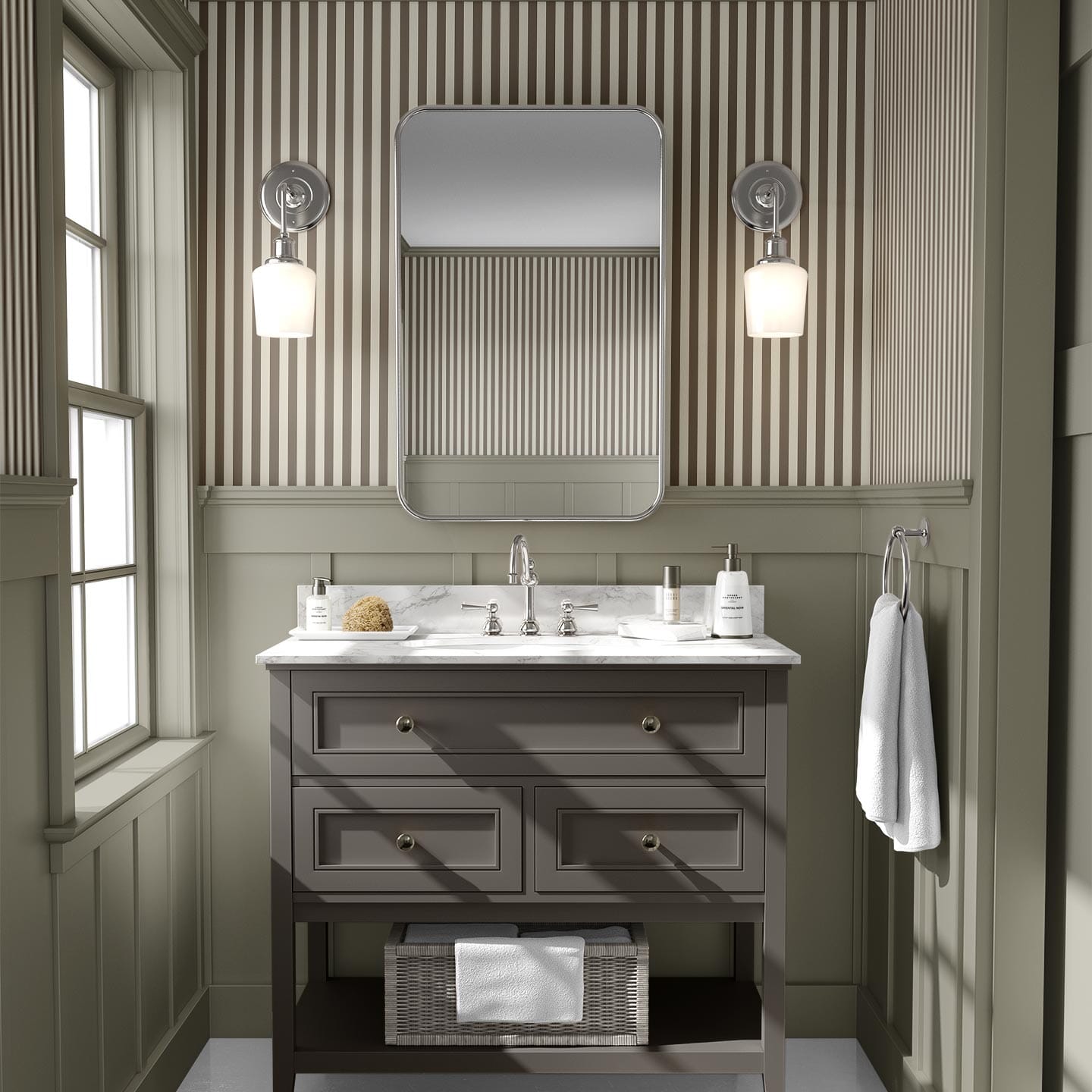 Classic Stripe Wallpaper