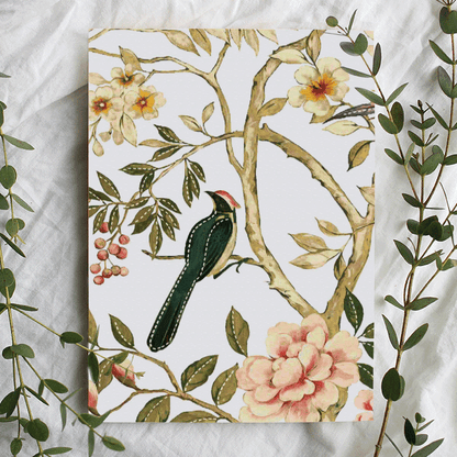 Flora Bird Wallpaper