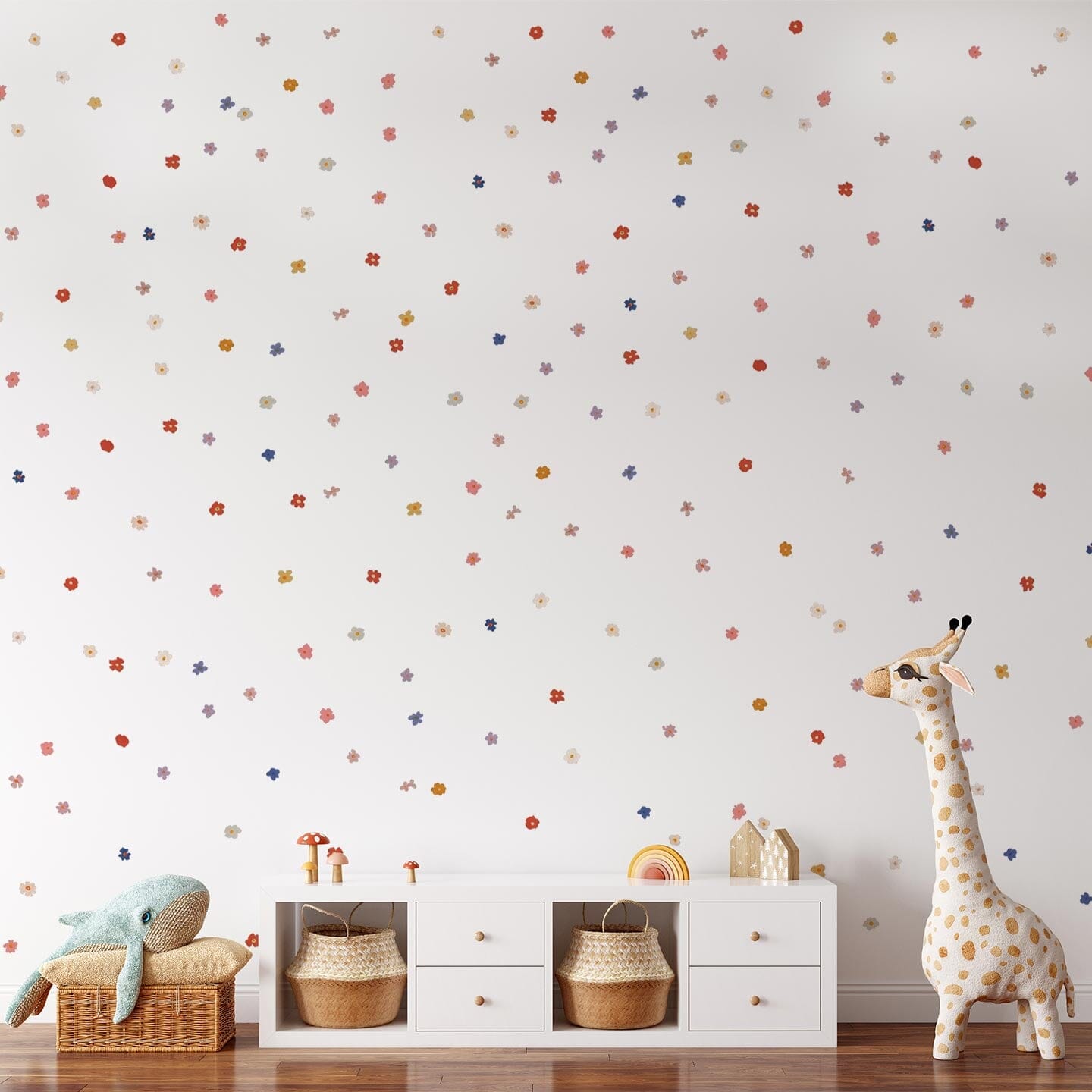 Floral Harmony Wall Decals