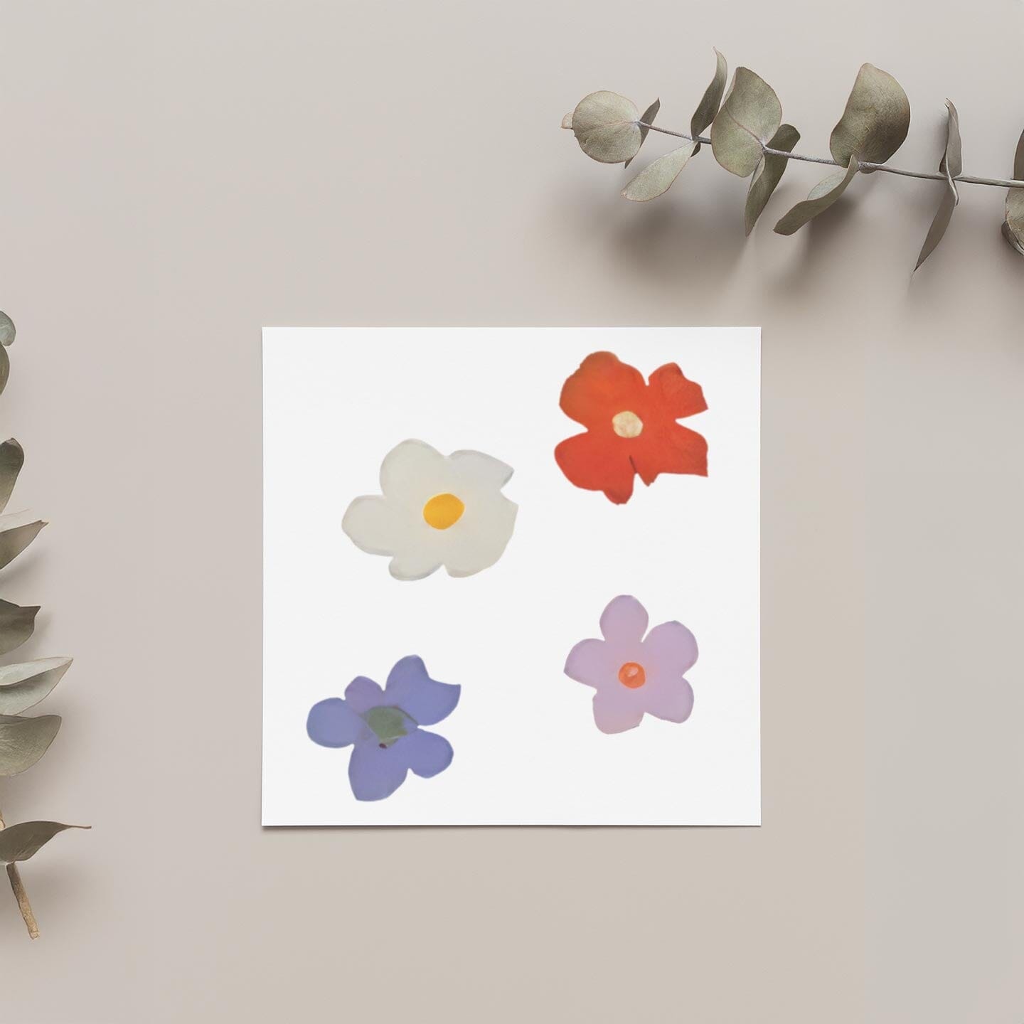 Floral Harmony Wall Decals