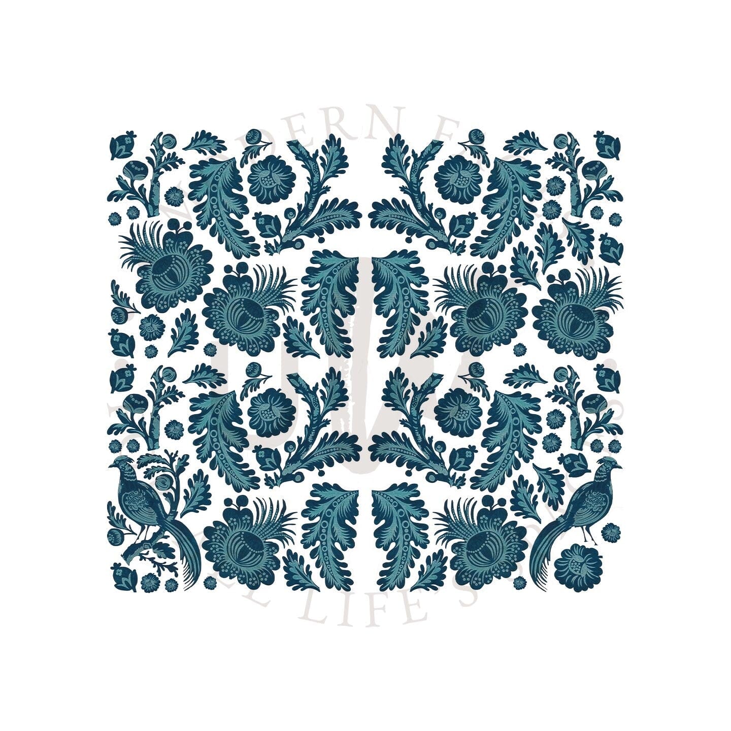 Folk Garden Wall Decals