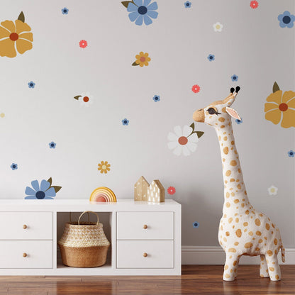 Groovy Daisy Wall Decals