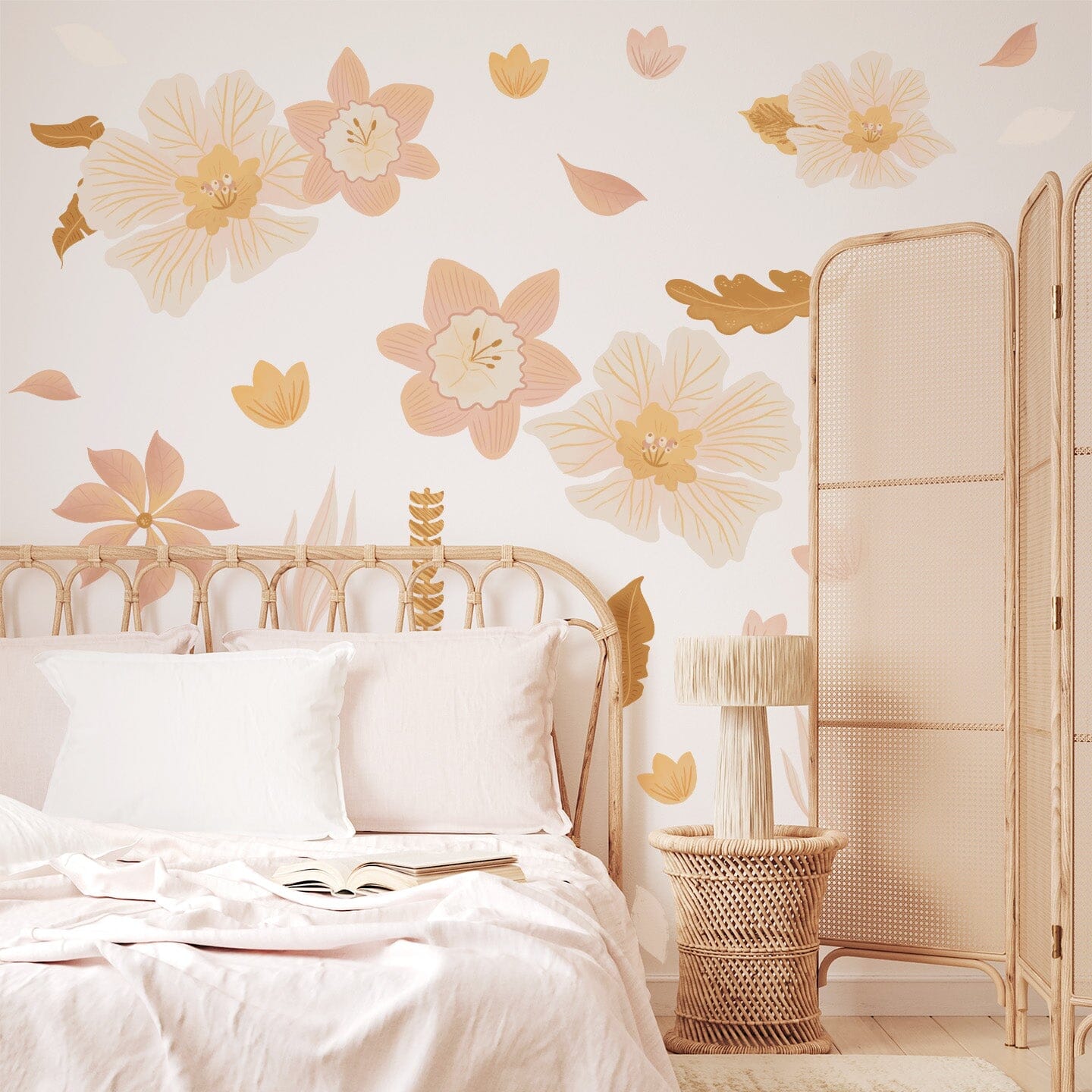 Island Flower Wall Decals