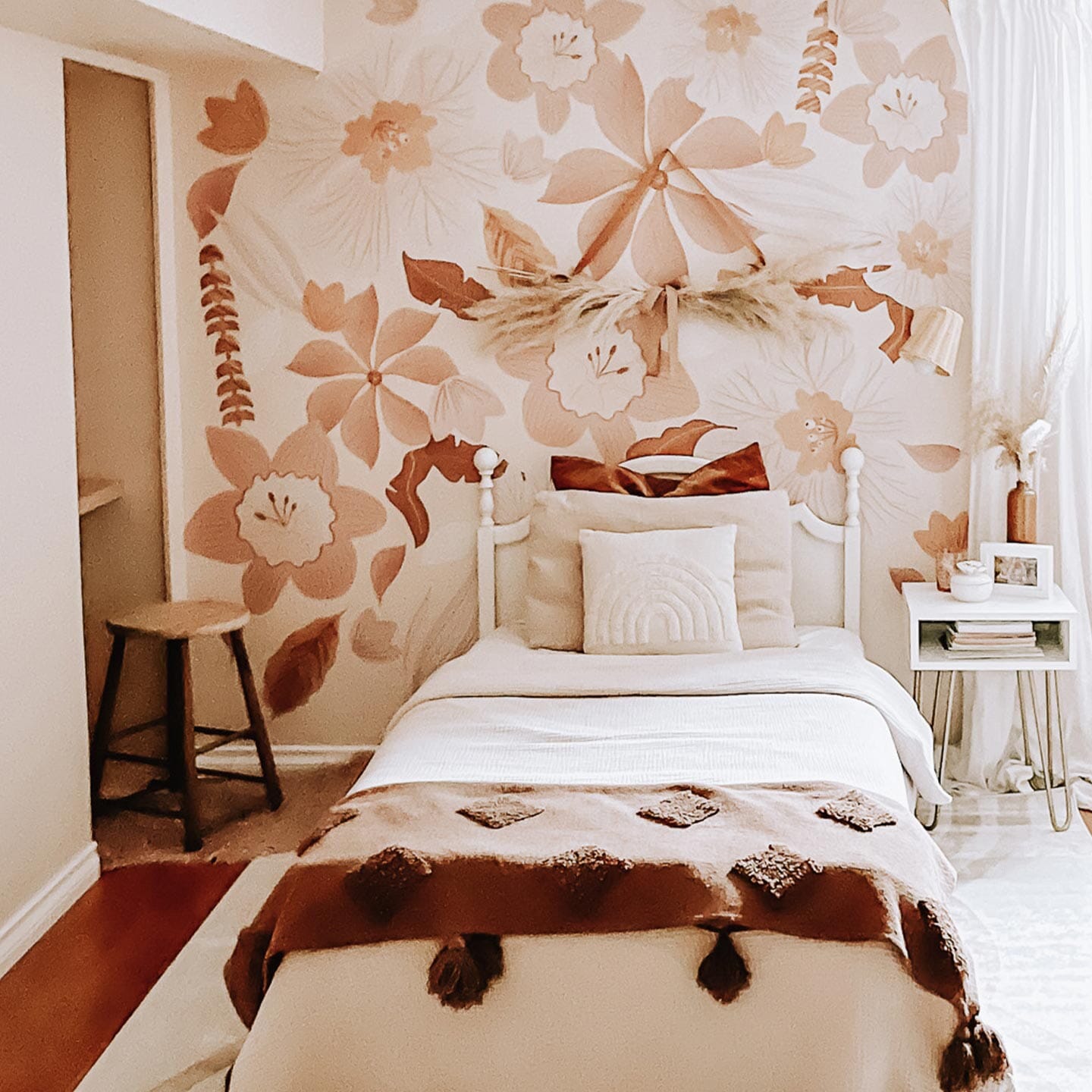 Island Flower Wall Decals