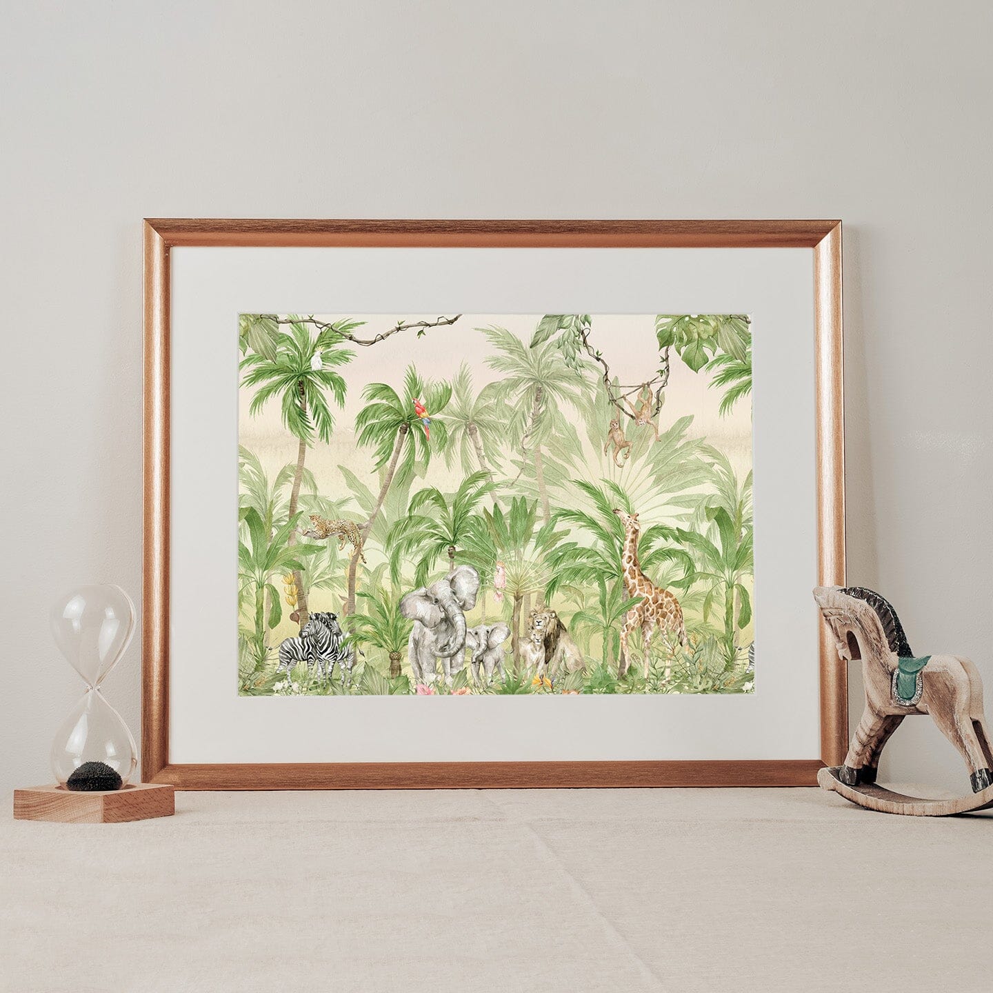 Jungle Animal Wall Mural