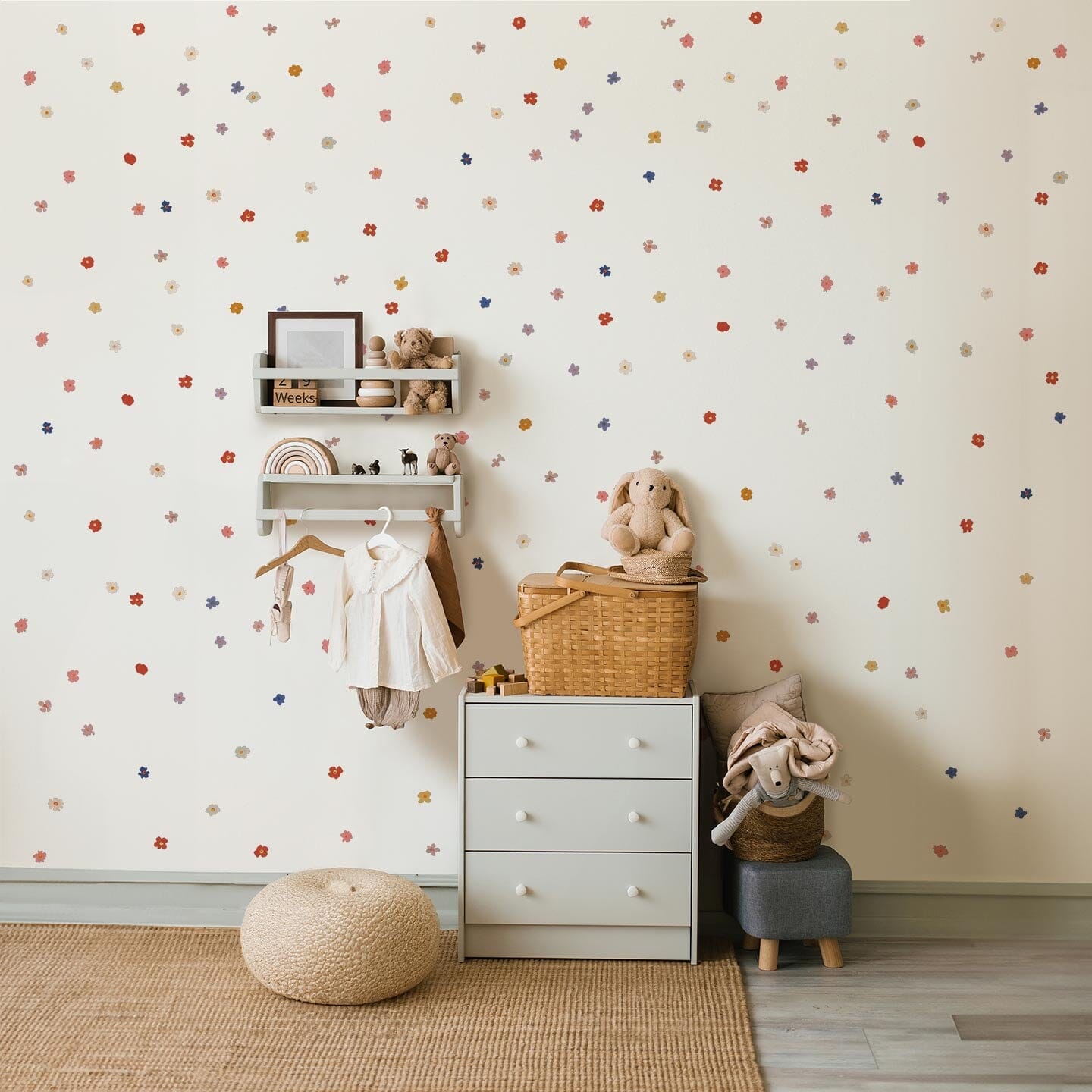 Floral Harmony Wall Decals