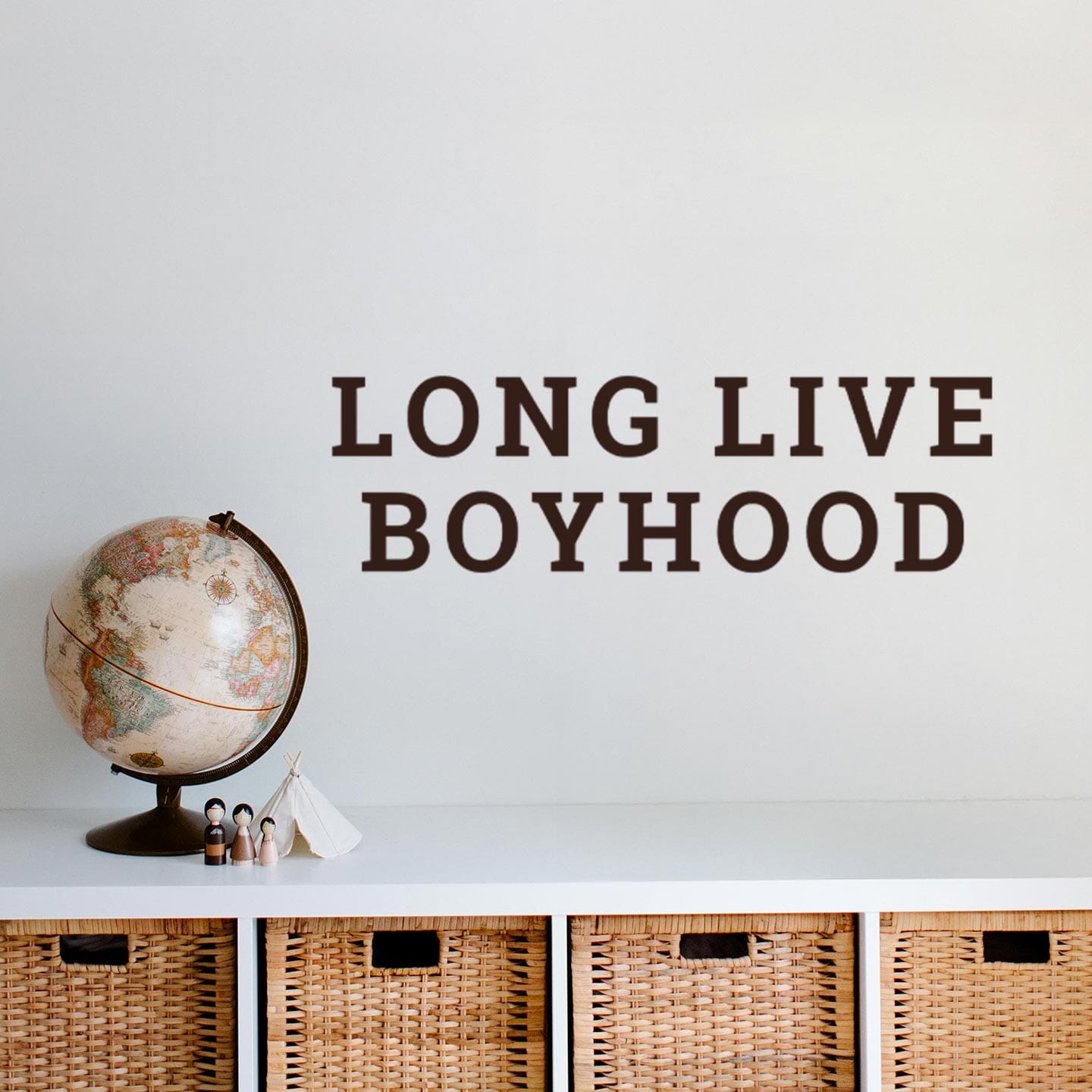 Long Live Boyhood Wall Decal