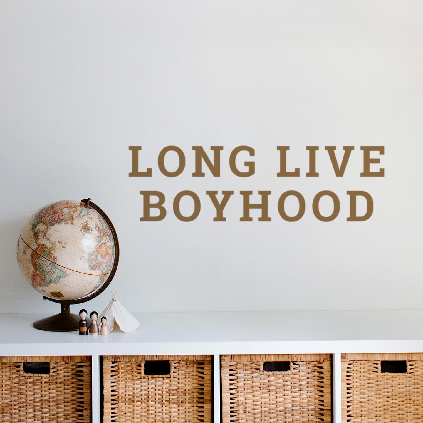 Long Live Boyhood Wall Decal