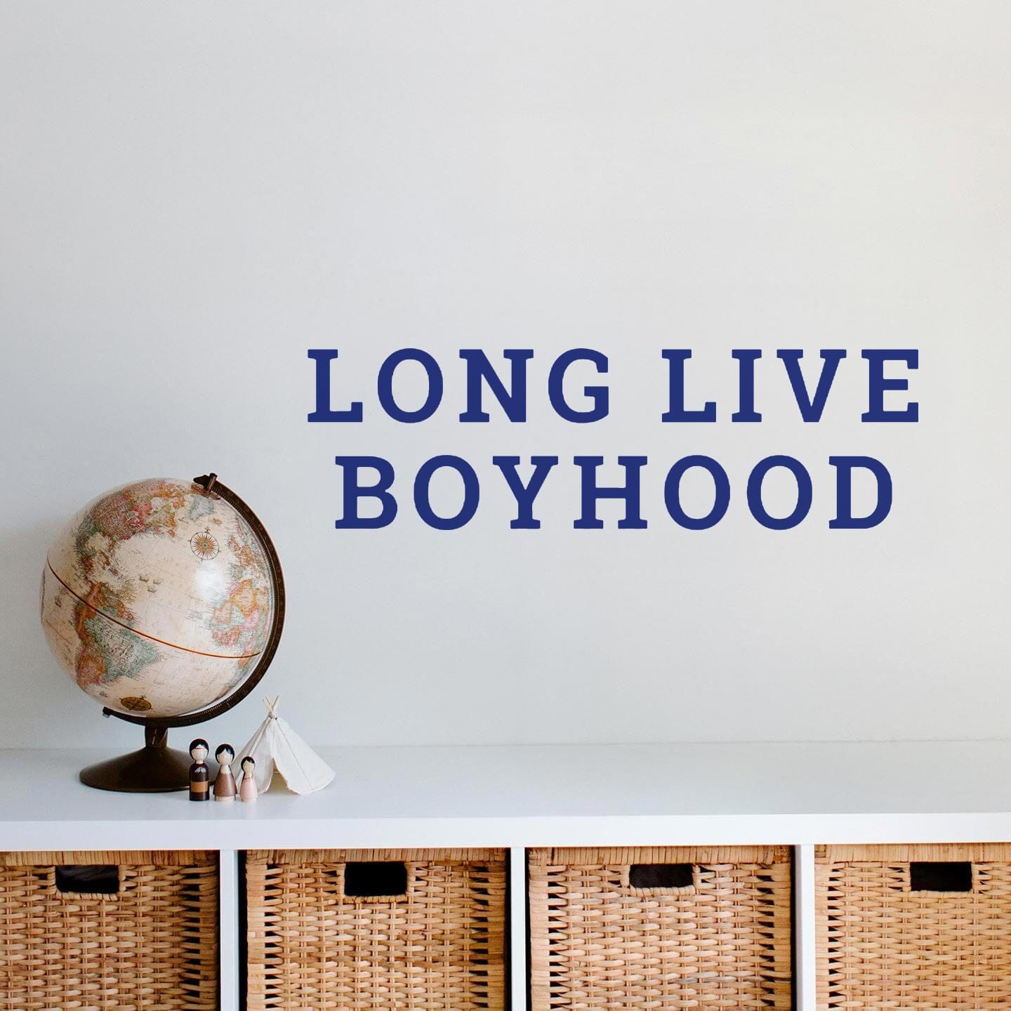 Long Live Boyhood Wall Decal