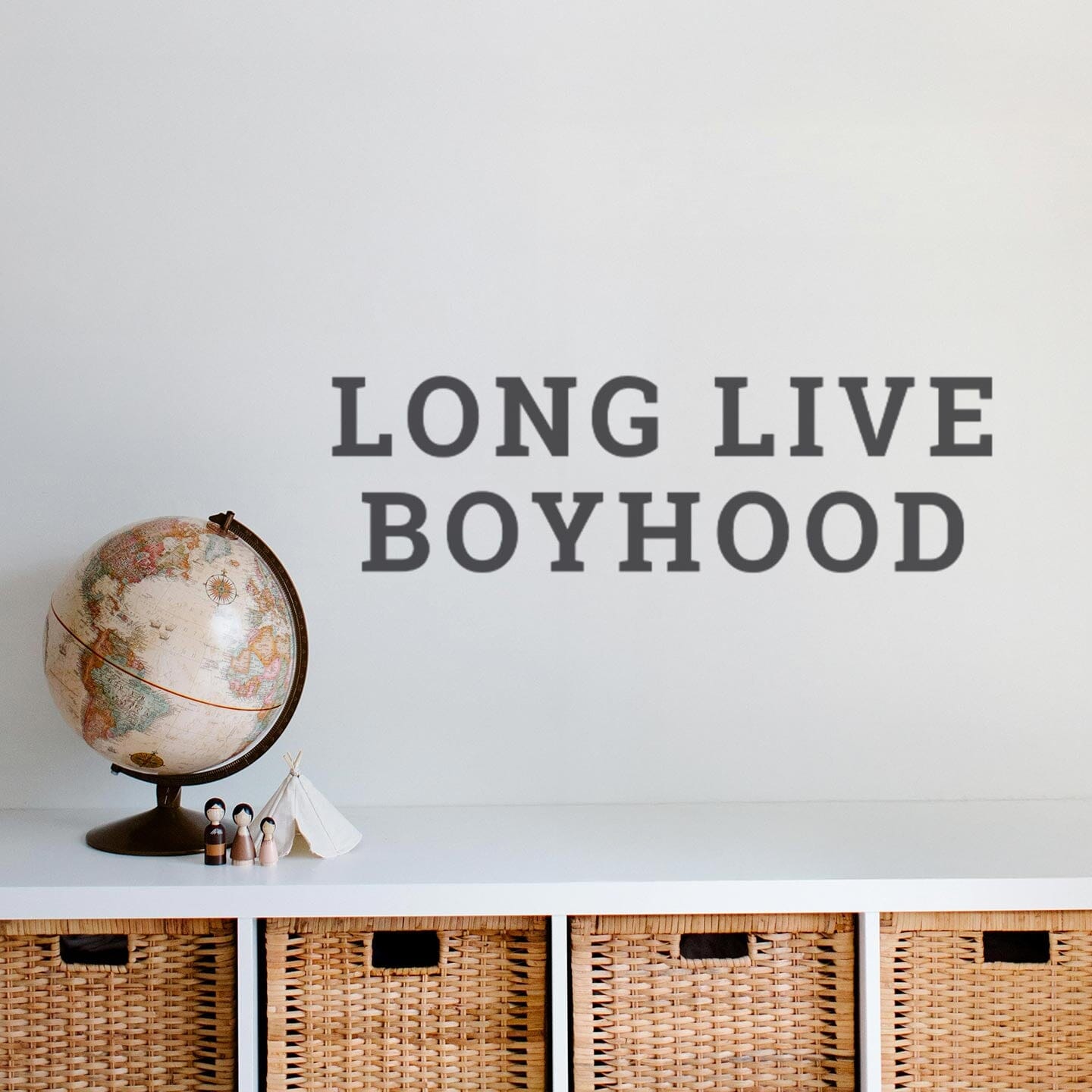 Long Live Boyhood Wall Decal