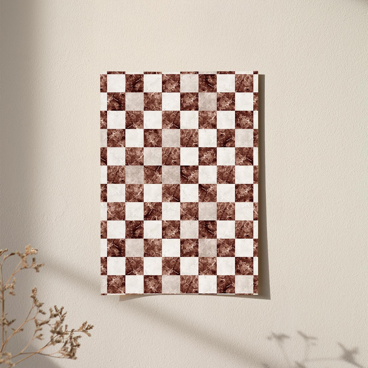 Micro Checker Wallpaper