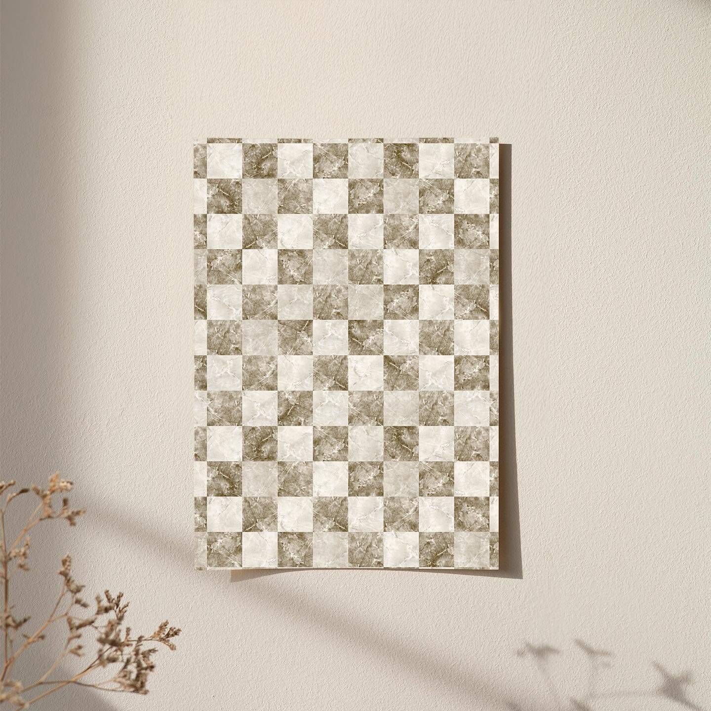 Micro Checker Wallpaper