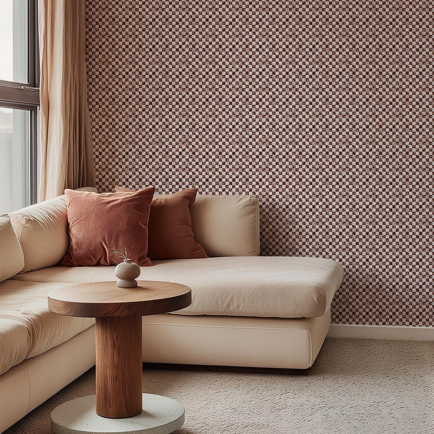 Micro Checker Wallpaper