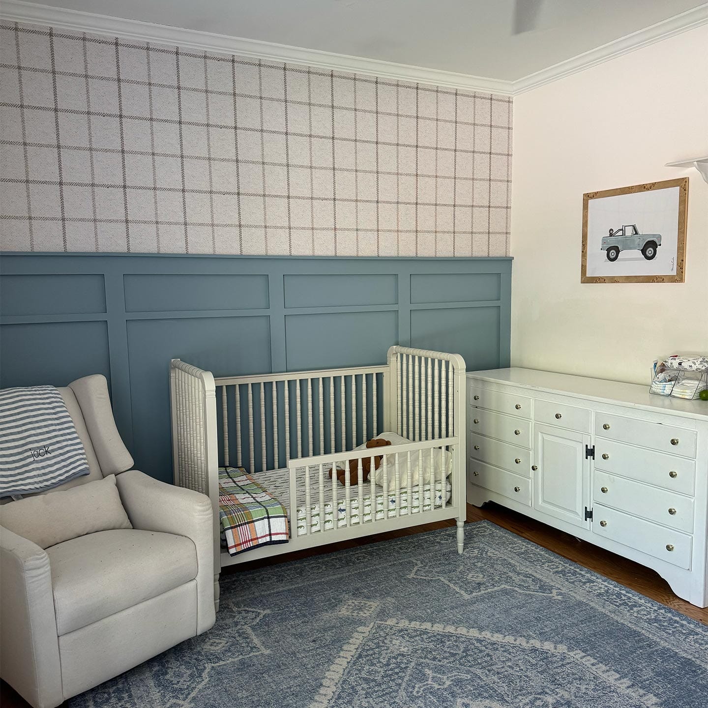 Country Plaid Wallpaper