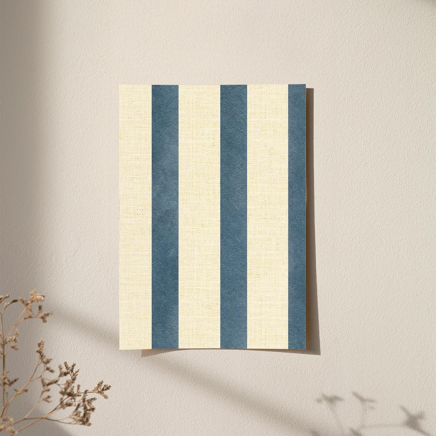 Painted Stripe Wallpaper