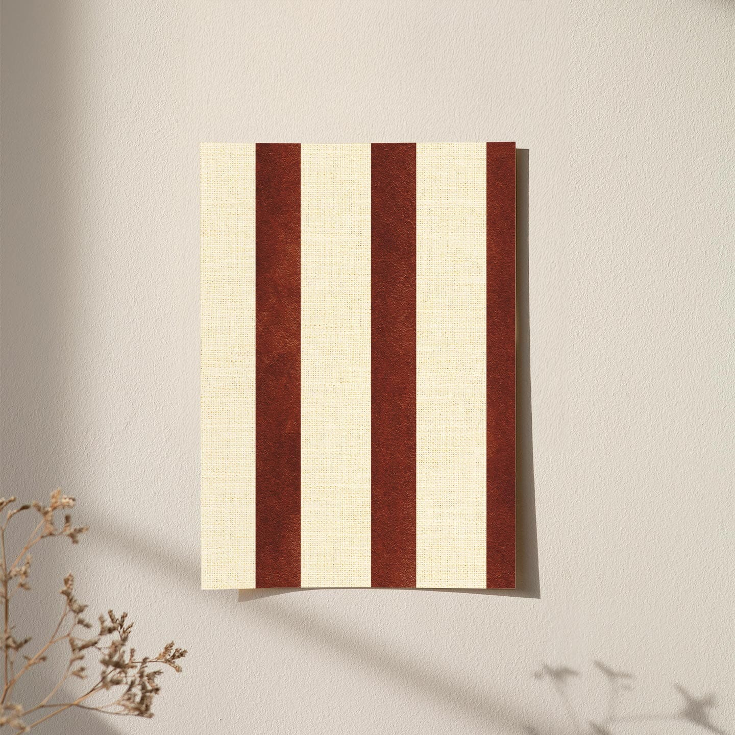 Painted Stripe Wallpaper