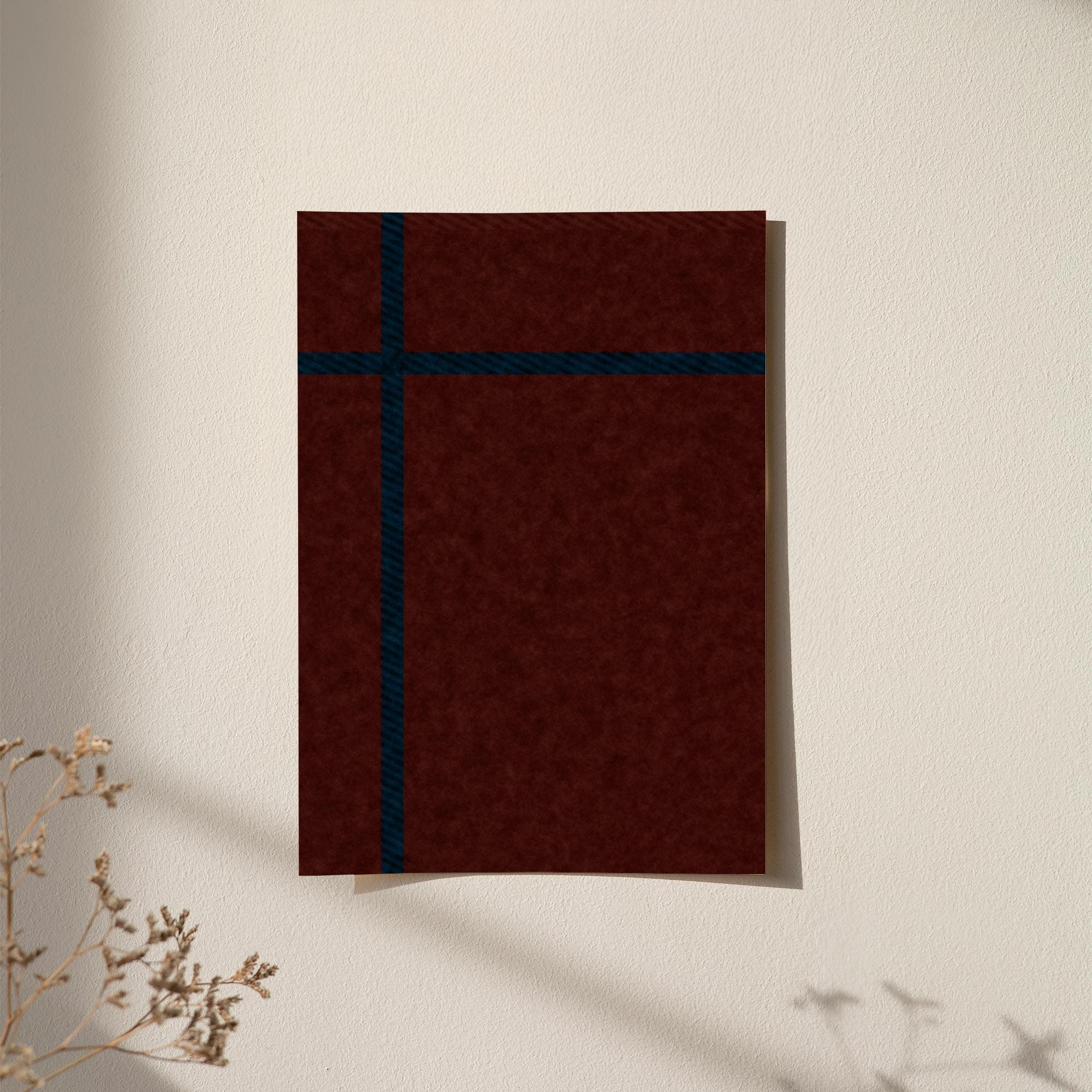 Woven Plaid Wallpaper