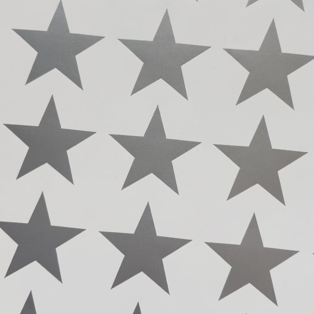 Load video: Five Point Stars Wall Decals